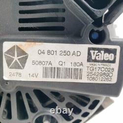 04801250AD alternator for JEEP GRAND CHEROKEE III 3.0 CRD 2005 50807A 737363