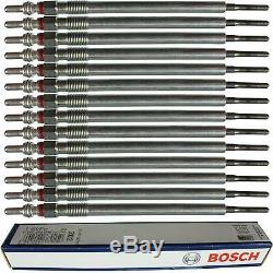 14x Original Bosch Glow Plugs 0250403008 Attache Brillante