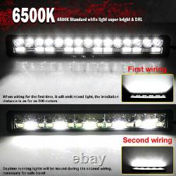 2100w 42 Led Bar 4x4 Light Bar Working Lighthouse Roof Rampe Truck 'wirng'