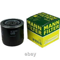 3x Mann-filter Oil Filter W 920/6 + 3x Liqui Moly Cera Tec 3721