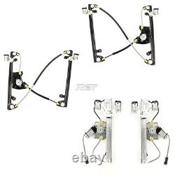 4x Front Electric Window Lift Rear Kit For Jeep Grand Cherokee III 04-11