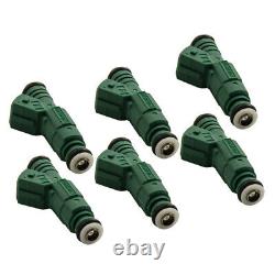 6x Ev1 Injector Carburant Green 440cc 0280155968 For Audi Bmw Vw Ford Plymouth