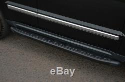 Aluminum Black Side Running Boards For Jeep Grand Cherokee 05-11