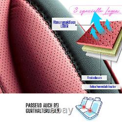 Car Seat Cover Suitable For Jeep Grand Cherokee In Burgundy Complete