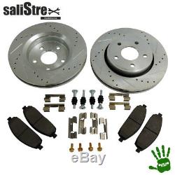 Complete Brake Kit, Drilled And Slotted Before Jeep Grand Cherokee Wk / Wh 2005/2010