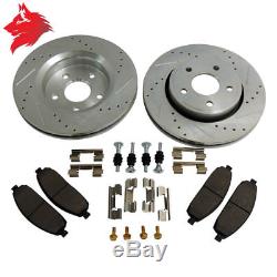 Complete Brake Kit, Drilled And Split, Before Jeep Grand Cherokee Wk / Wh 2005/2010