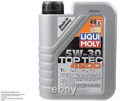 Engine Oil Inspection Set Liqui Moly 7L 5W-30 for Jeep Grand Cherokee III 5.7 V8