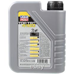 Engine Oil Inspection Set Liqujsonly 6L 5W-40 for Jeep Grand Cherokee III 5.7 V8