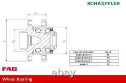 FAG 713 6703 90 Wheel bearing kit for JEEP GRAND CHEROKEE III (WH, WK)