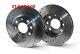 Frein Discs Avant Grooved / Drilled 328 For Jeep Grand Cherokee Iii