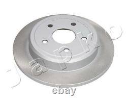 JAPKO 2x Rear Disc Ø319.5 for Jeep Grand Cherokee III WH 3.0 CRD 5.7