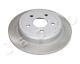 Japko 2x Rear Disc Ø319.5 For Jeep Grand Cherokee Iii Wh 3.0 Crd 5.7