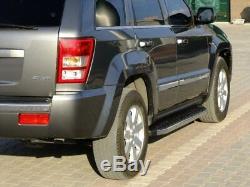 Jeep Grand Cherokee Bj. 05 Up 10 Aluminum Running Hitit With Tüv Abe