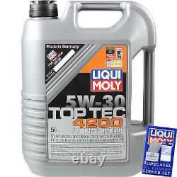 Liqui Moly 7l Toptec 4200 5w-30 Mann Oil For Jeep Grand Cherokee III Wh