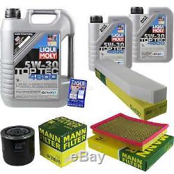 Liqui Moly 7l Toptec 4600 5w-40 Oil For Mann Jeep Grand Cherokee III Wh