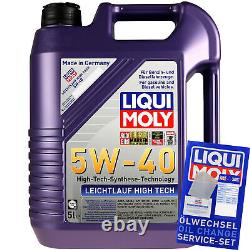 Mann Inspection Set Liqui Moly 7L 5W-40 for Jeep Grand Cherokee III 5.7 V8