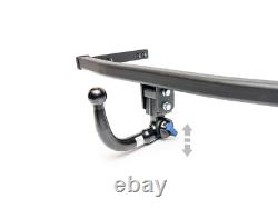 Nine Removable Hitch And 7-pin Beam For Jeep Grand Cherokee Wh 05-11