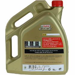 Revision Filter Castrol 10l Oil 5w30 For Jeep Grand Cherokee III Wh 3.0