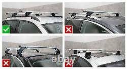 Roof Bars for Jeep Grand Cherokee WK III SUV 2004-2010 135 cm 90kg