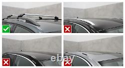 Roof bars for Jeep Grand Cherokee WK III SUV 2004-2010 with open rails