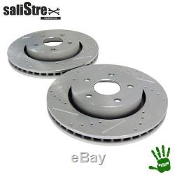 Set Of Brake Disc, Drilled And Melted, Front Jeep Commander Xk / Xh 06/10