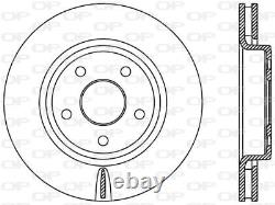Set of 2 Brake Discs for Jeep Grand Cherokee III 3.0 Crd 4x4, 4.7 V8 4x4, 3.0 Crd