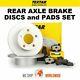 Textar Rear Axle Brake Discs + Pads For Jeep Grand Cherokee 5.7
