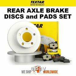 Textar Rear Axle Brake Discs + Pads For Jeep Grand Cherokee 5.7