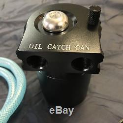 Universal Oil Collector Oil Collector Oil Catch Tank Black