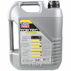12 LIQUI MOLY 5W-40 Huile Moteur + Sct-Filter Jeep Grand Cherokee III WH 3.0 CRD