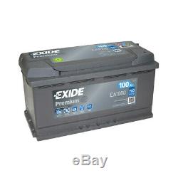 Batterie Exide Premium EA1000 12v 100AH 900A