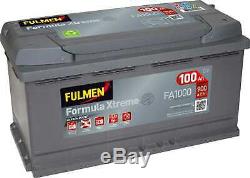 Batterie Fulmen Formula Xtreme 100Ah/900A (FA1000)