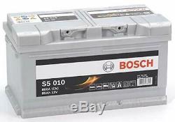 Bosch S5010 Batterie de Démarrage Pour Voiture 12V 85Ah 315x175x175