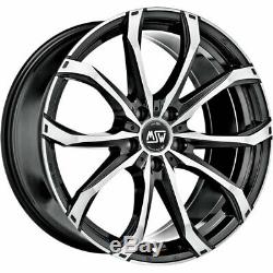 Jantes Roues Msw 48 8x18 5x127 Et40 Chrysler-jeep Grand Cherokee Black Full 983