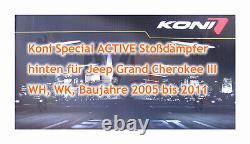 Koni Spécial Active Amortisseur Arrière pour Jeep Grand Cherokee III WH Wk