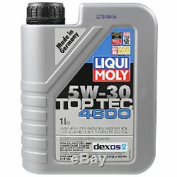 Liqui Moly 7L Toptec 4600 5W-40 Huile Mann pour Jeep Grand Cherokee III WH