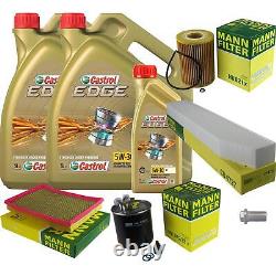 Mann-Filter Inspection Set 11L Castrol 5W-30 M pour Jeep Grand Cherokee III