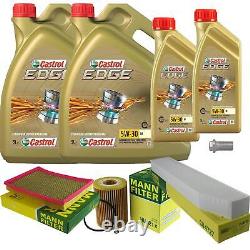 Mann-Filter Inspection Set 12L Castrol 5W-30 M pour Jeep Grand Cherokee (III)