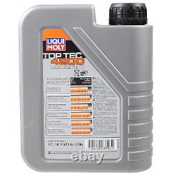 Mann Inspection Set Liqui Moly 7L 5W-30 pour Jeep Grand Cherokee III 5.7 V8