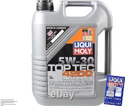 Mann Inspection Set Liqui Moly 7L 5W-30 pour Jeep Grand Cherokee III 5.7 V8