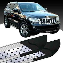 Marchepieds Jeep Grand Cherokee 3 (WH / Sem) 10/2004-10/2011 Vision-Grey